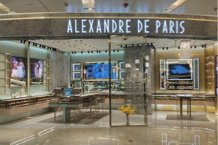 Alexandre de Paris shop in IFC Mall, Shanghai